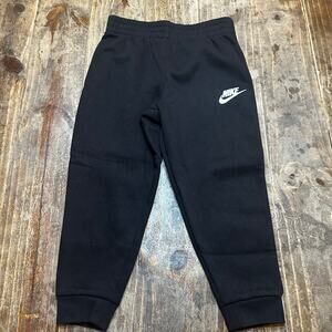 NEW Black Nike Sweatpants sz S (4-5) Pullon Sweatpants boys